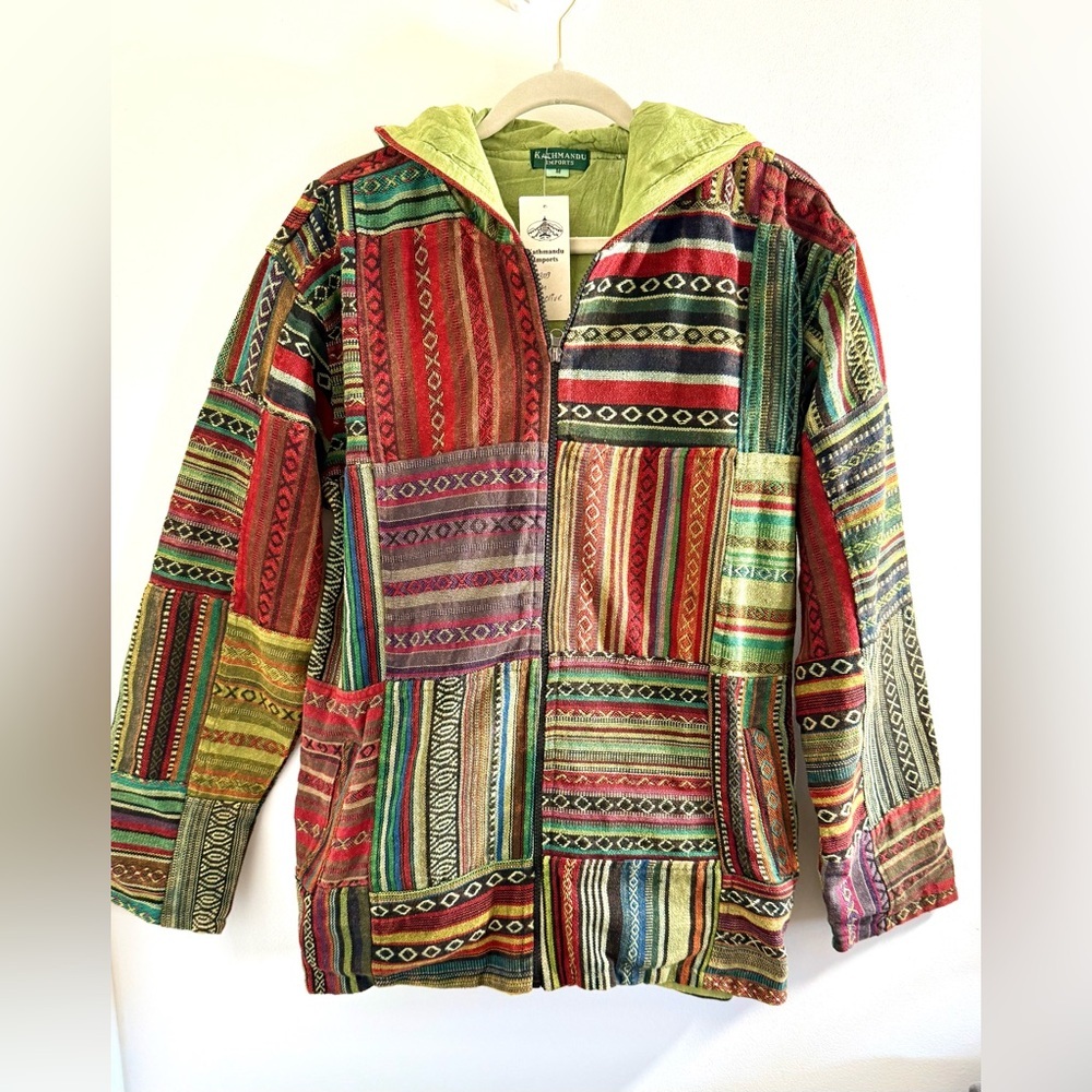New Kathmandu Patchwork Jacket NWT - image 2